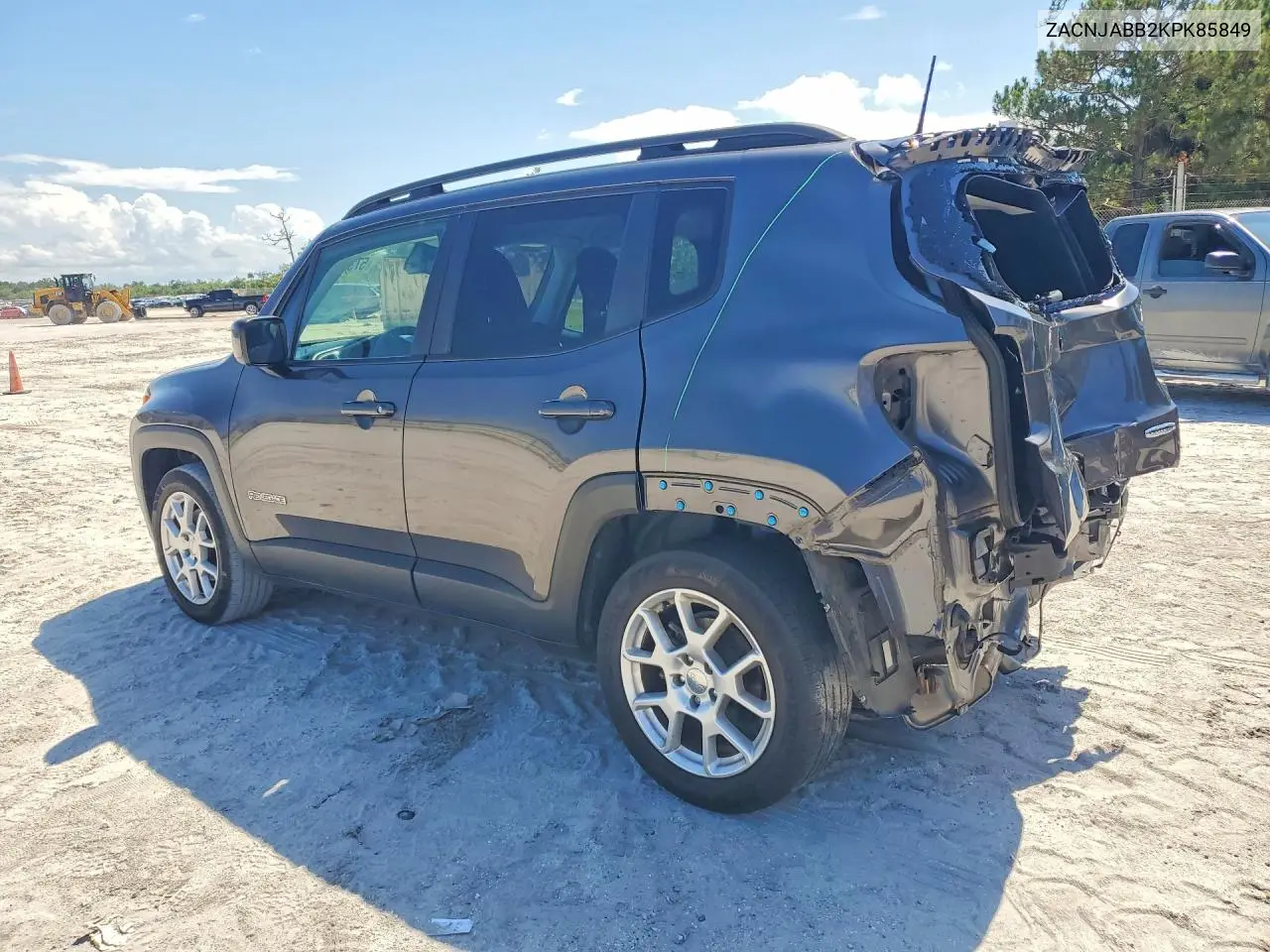 2019 Jeep Renegade Latitude VIN: ZACNJABB2KPK85849 Lot: 57303516