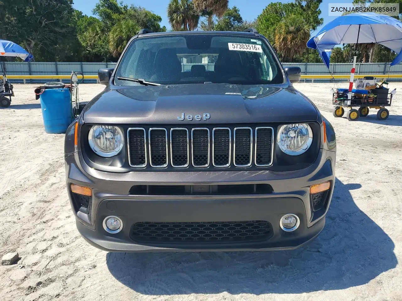 2019 Jeep Renegade Latitude VIN: ZACNJABB2KPK85849 Lot: 57303516