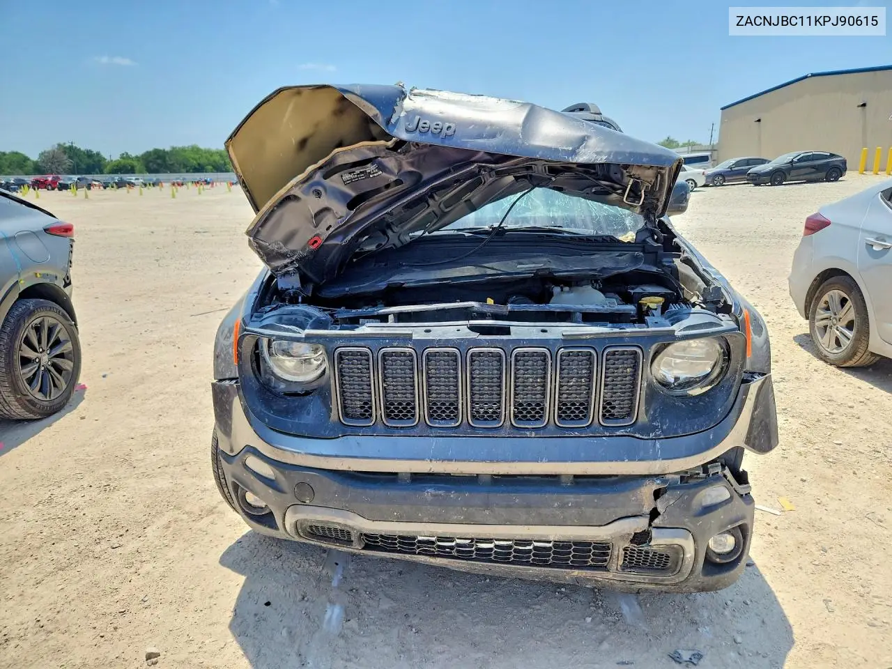 2019 Jeep Renegade Trailhawk VIN: ZACNJBC11KPJ90615 Lot: 57674336