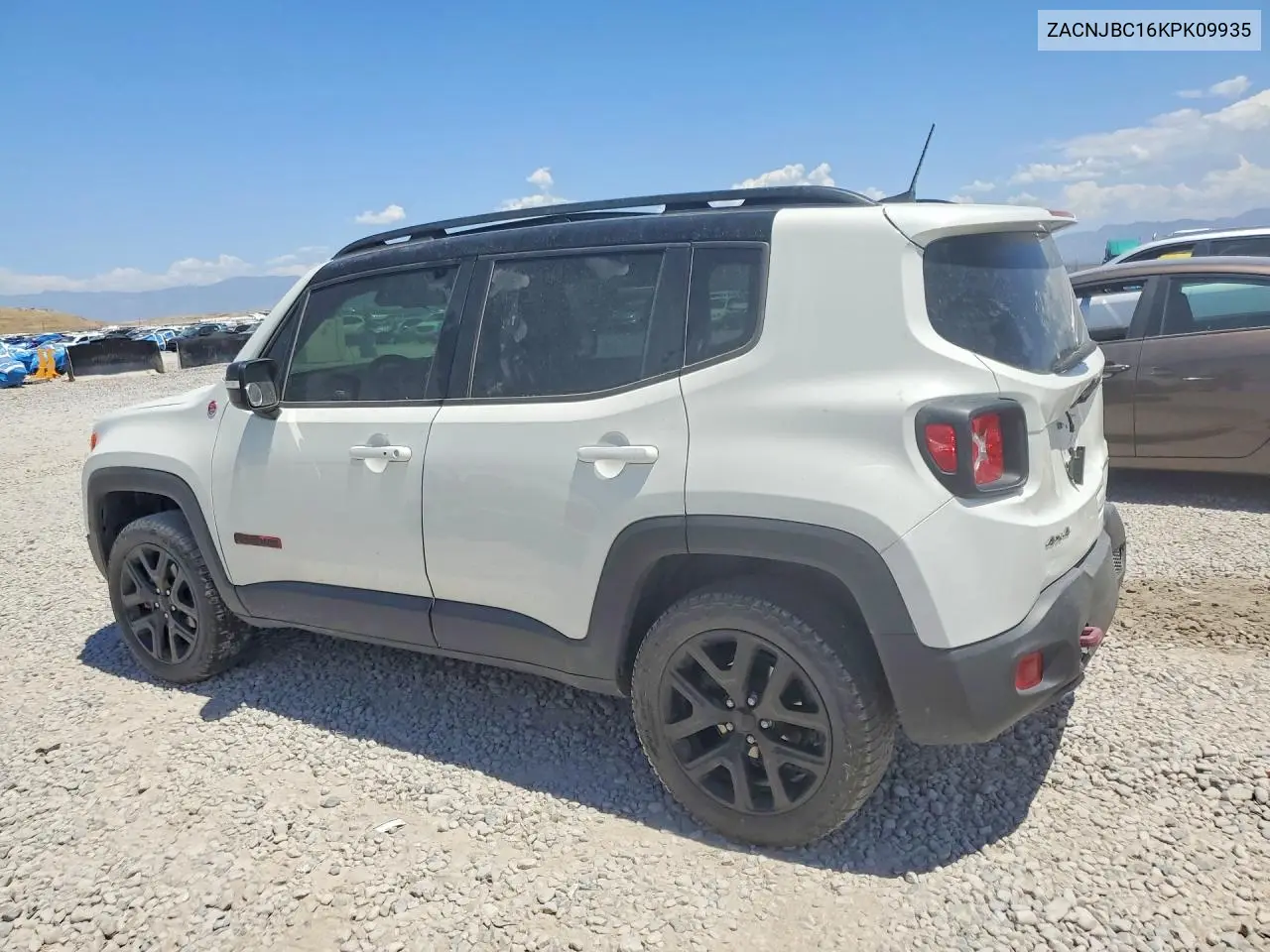 2019 Jeep Renegade Trailhawk VIN: ZACNJBC16KPK09935 Lot: 60085766