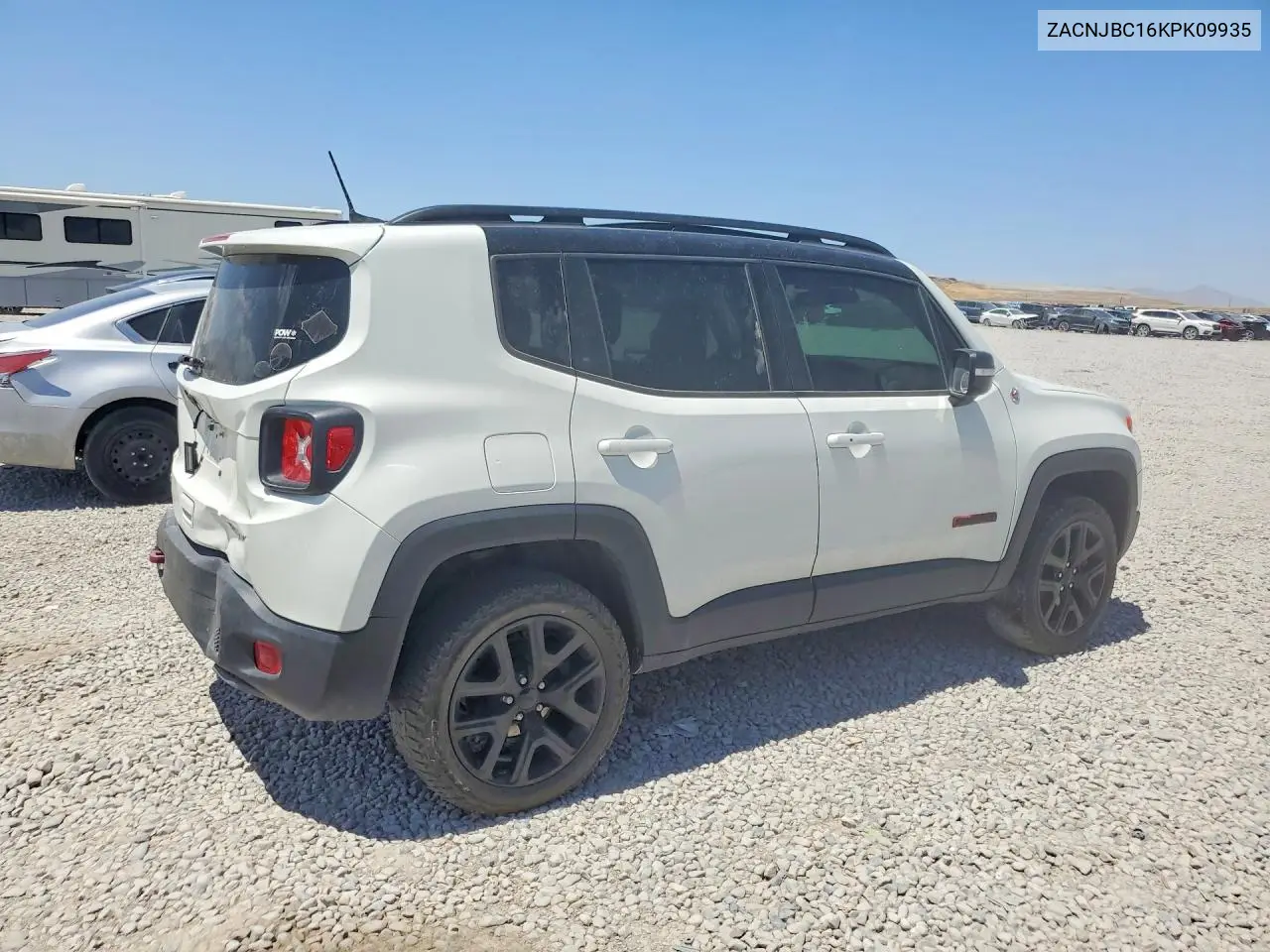 2019 Jeep Renegade Trailhawk VIN: ZACNJBC16KPK09935 Lot: 60085766