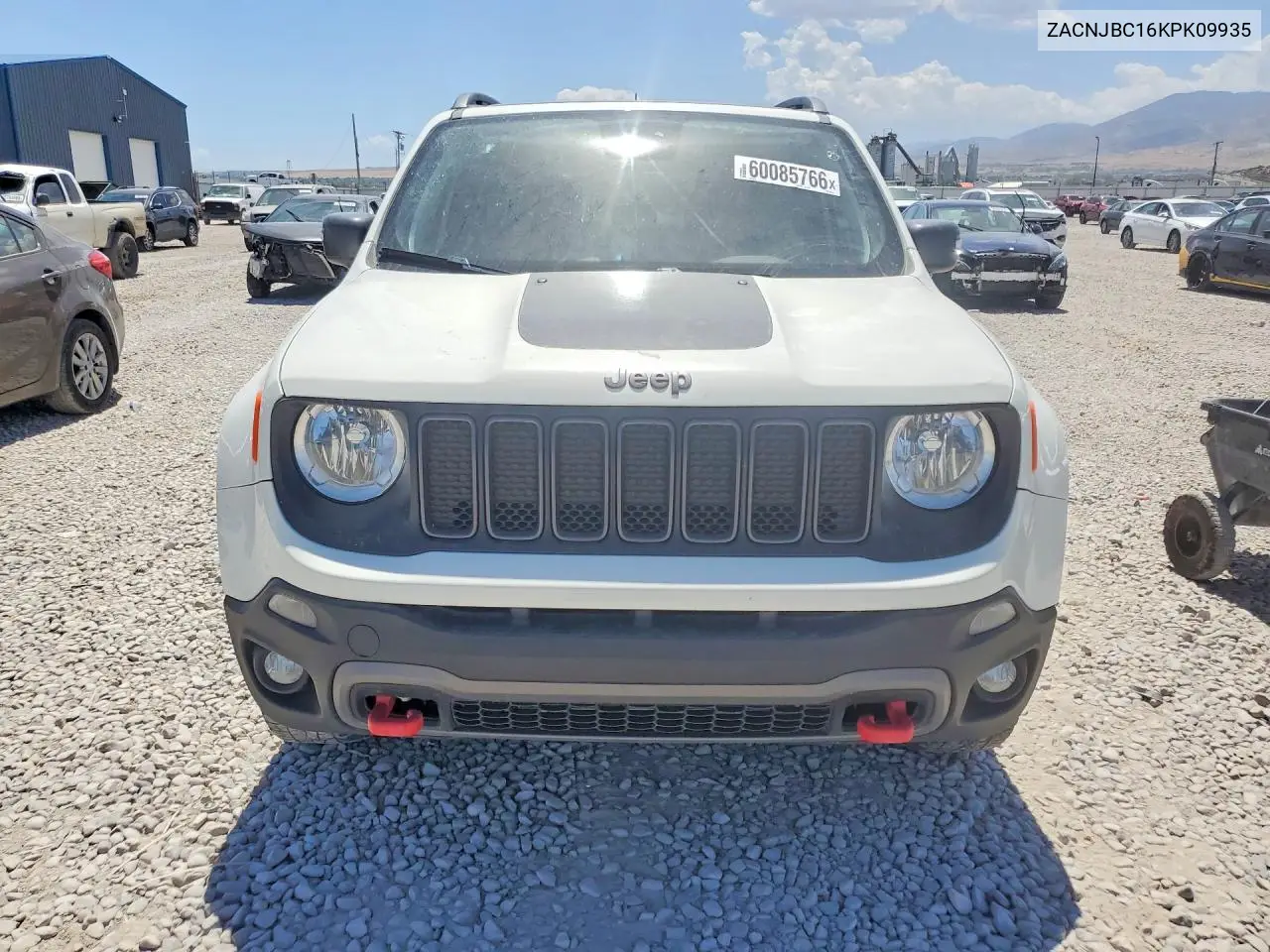 2019 Jeep Renegade Trailhawk VIN: ZACNJBC16KPK09935 Lot: 60085766