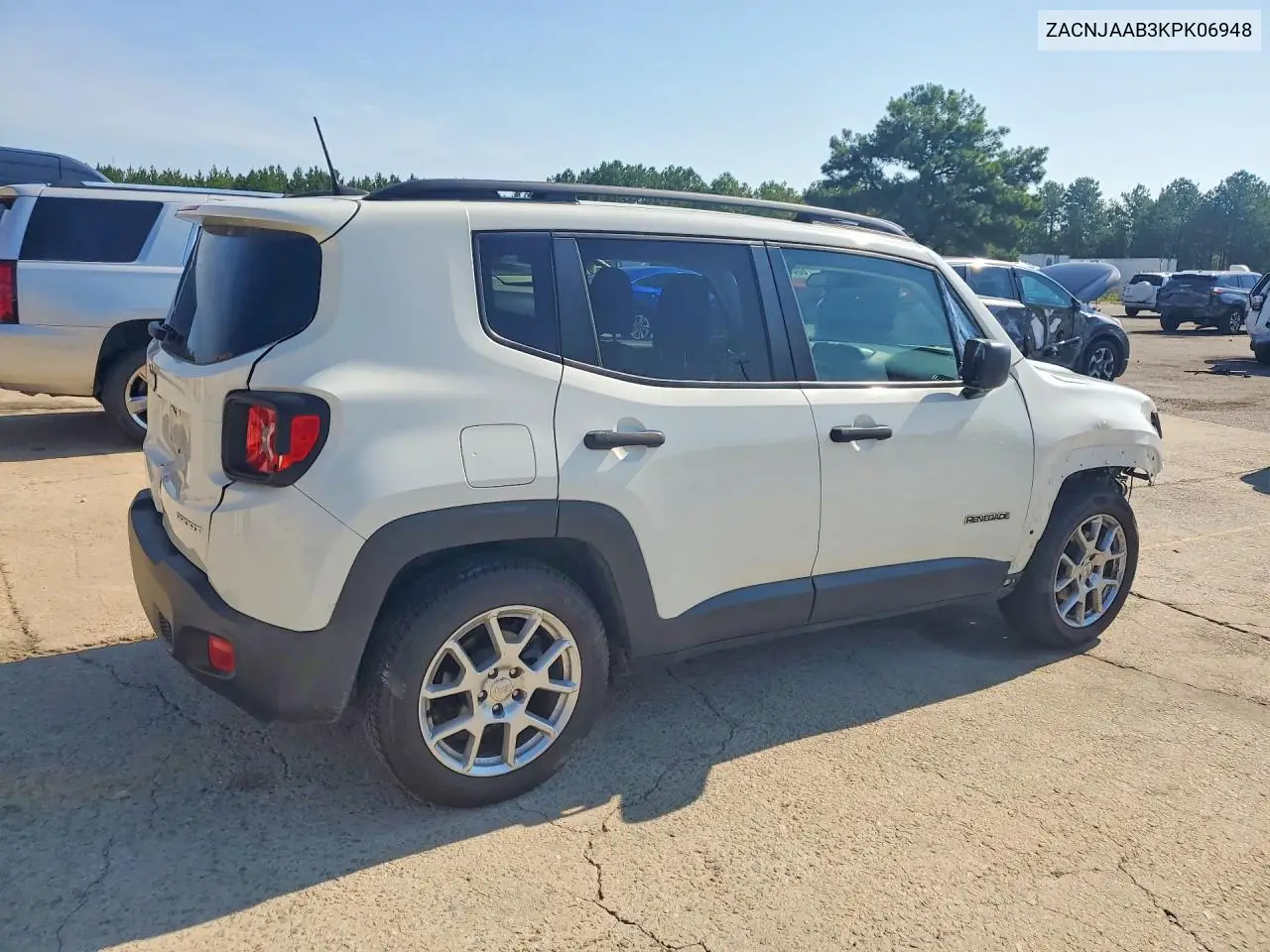 2019 Jeep Renegade Sport VIN: ZACNJAAB3KPK06948 Lot: 60634076