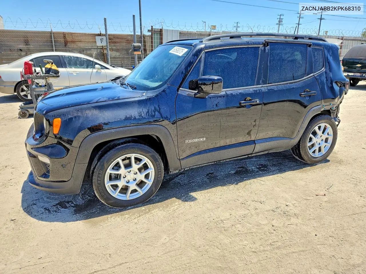 2019 Jeep Renegade Latitude VIN: ZACNJABB2KPK68310 Lot: 60698376