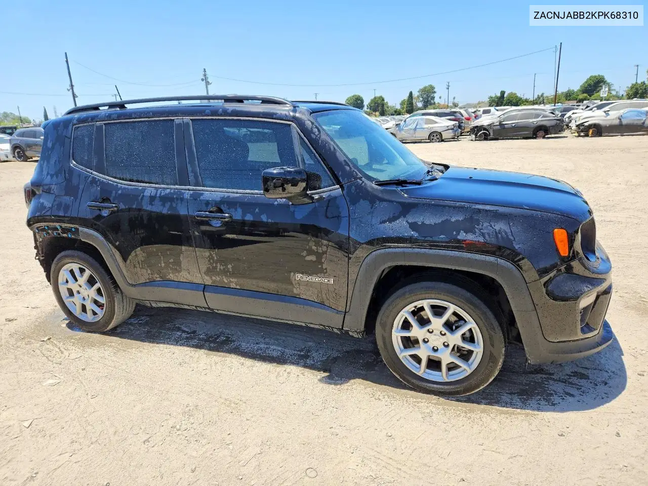 2019 Jeep Renegade Latitude VIN: ZACNJABB2KPK68310 Lot: 60698376