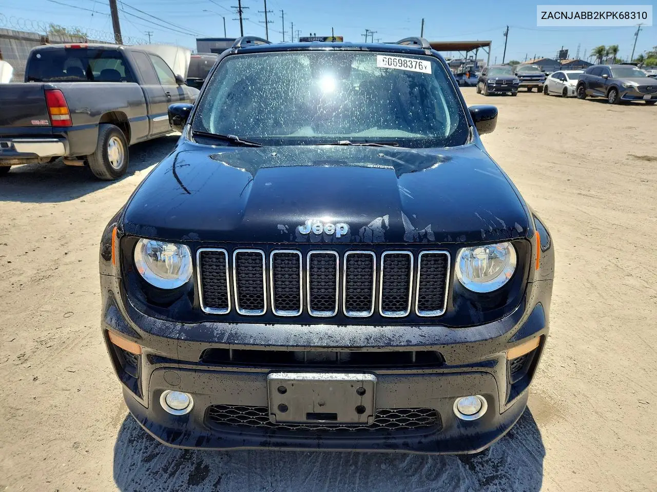 2019 Jeep Renegade Latitude VIN: ZACNJABB2KPK68310 Lot: 60698376