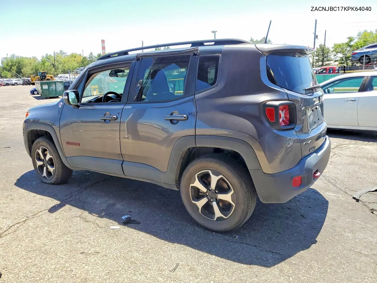 2019 Jeep Renegade Trailhawk VIN: ZACNJBC17KPK64040 Lot: 60756496
