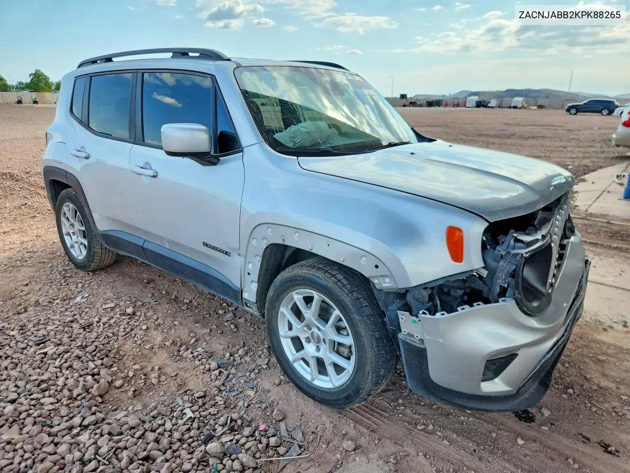 2019 Jeep Renegade Latitude VIN: ZACNJABB2KPK88265 Lot: 61062106