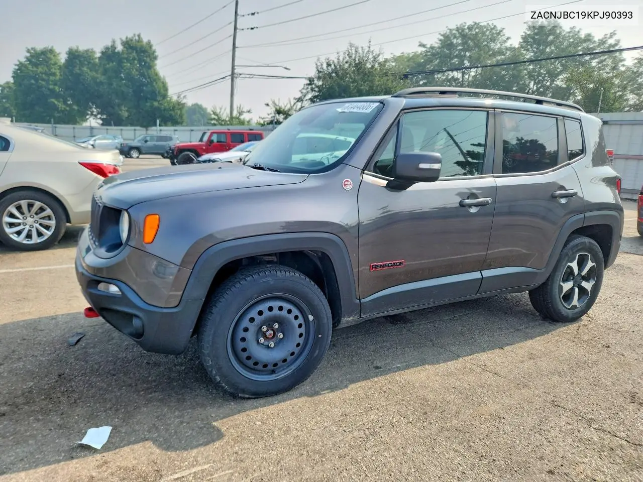 2019 Jeep Renegade Trailhawk VIN: ZACNJBC19KPJ90393 Lot: 61464606
