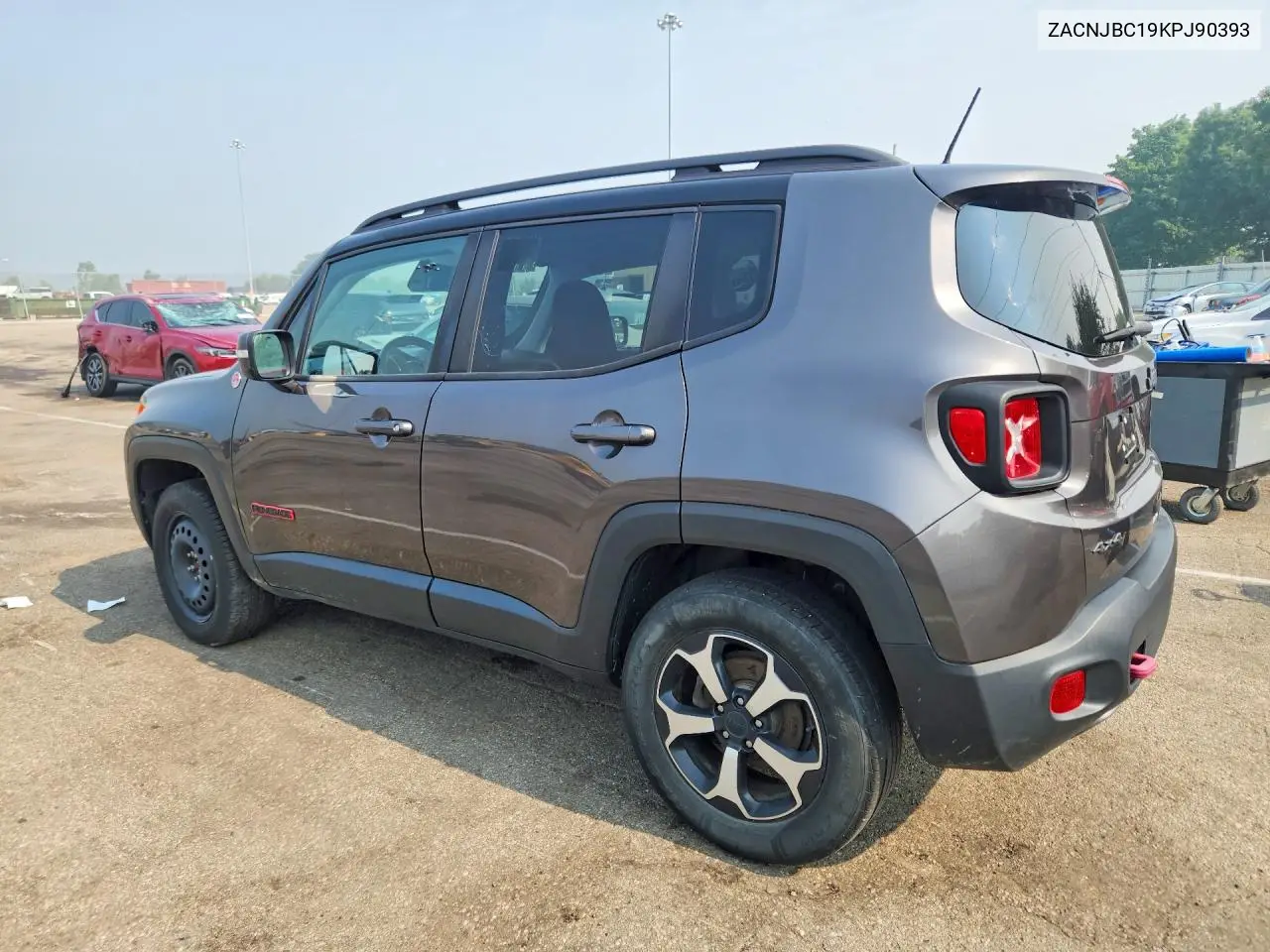 2019 Jeep Renegade Trailhawk VIN: ZACNJBC19KPJ90393 Lot: 61464606