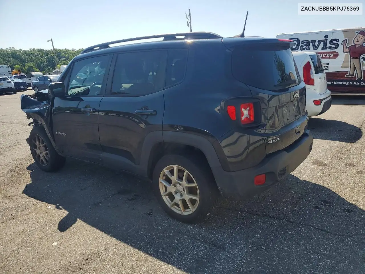 2019 Jeep Renegade Latitude VIN: ZACNJBBB5KPJ76369 Lot: 61569306