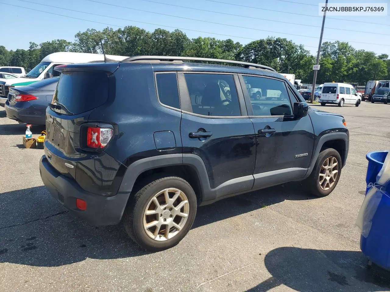 2019 Jeep Renegade Latitude VIN: ZACNJBBB5KPJ76369 Lot: 61569306