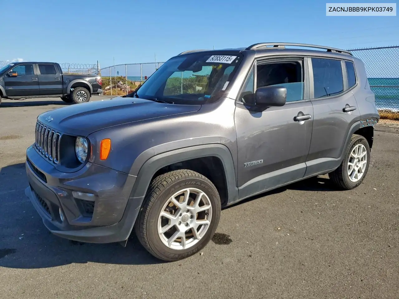 ZACNJBBB9KPK03749 2019 Jeep Renegade Latitude