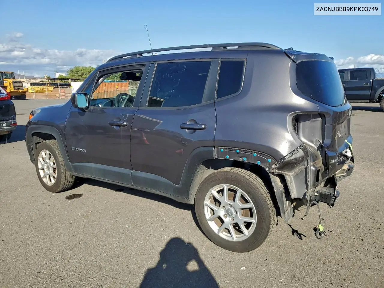 ZACNJBBB9KPK03749 2019 Jeep Renegade Latitude