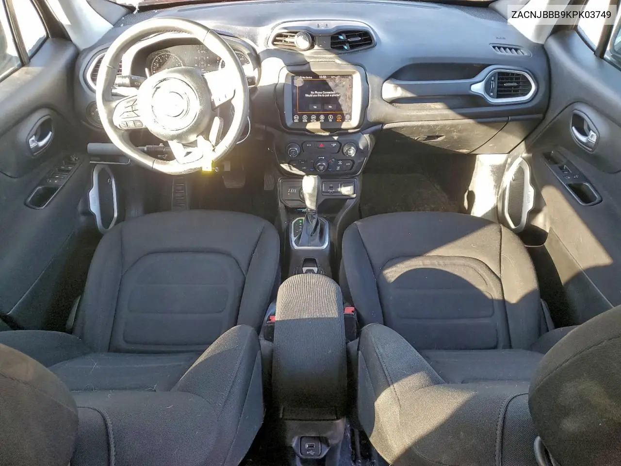 ZACNJBBB9KPK03749 2019 Jeep Renegade Latitude