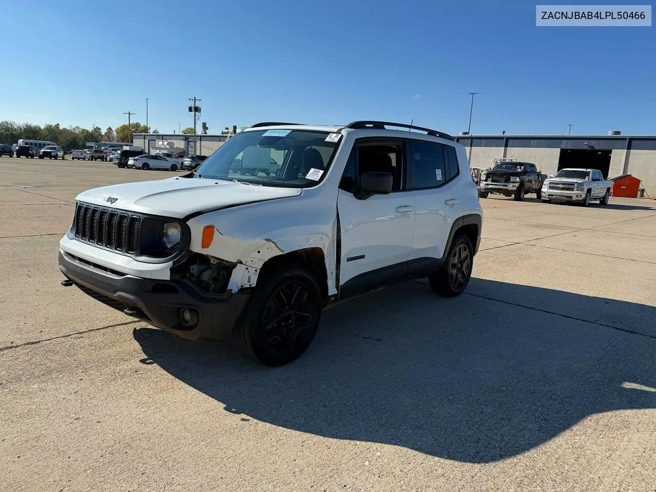 ZACNJBAB4LPL50466 2020 Jeep Renegade Sport