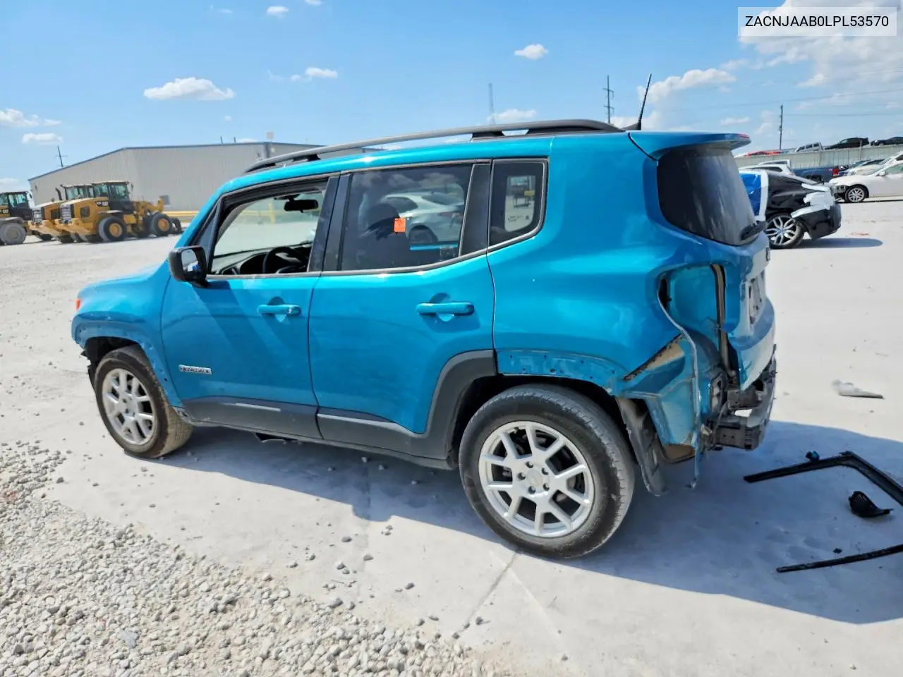 2020 Jeep Renegade Sport VIN: ZACNJAAB0LPL53570 Lot: 59638206