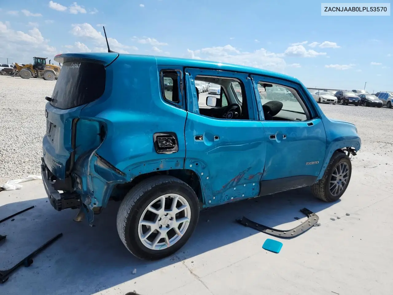 2020 Jeep Renegade Sport VIN: ZACNJAAB0LPL53570 Lot: 59638206
