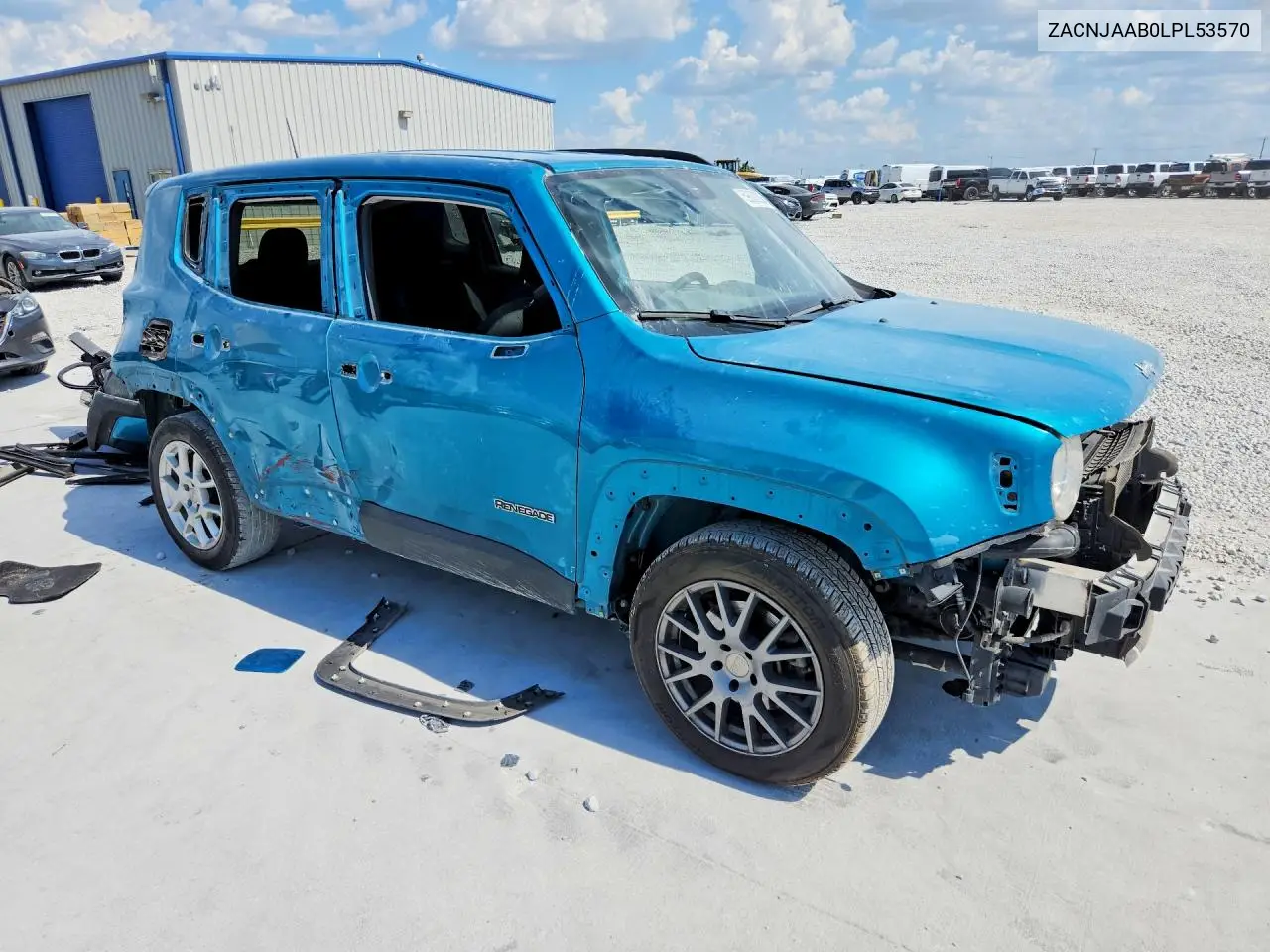 2020 Jeep Renegade Sport VIN: ZACNJAAB0LPL53570 Lot: 59638206