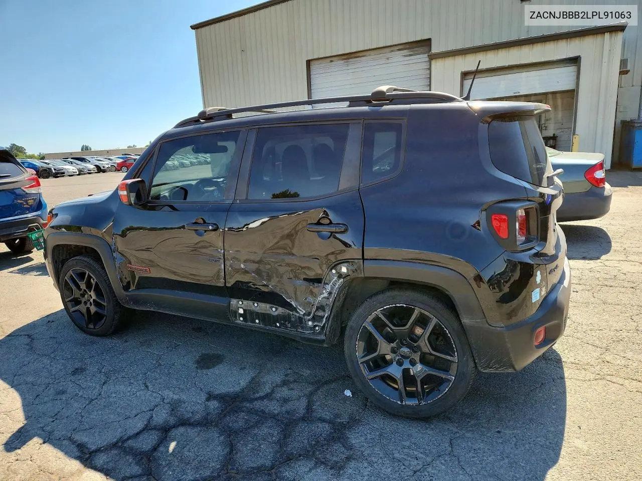 2020 Jeep Renegade Latitude VIN: ZACNJBBB2LPL91063 Lot: 59745326