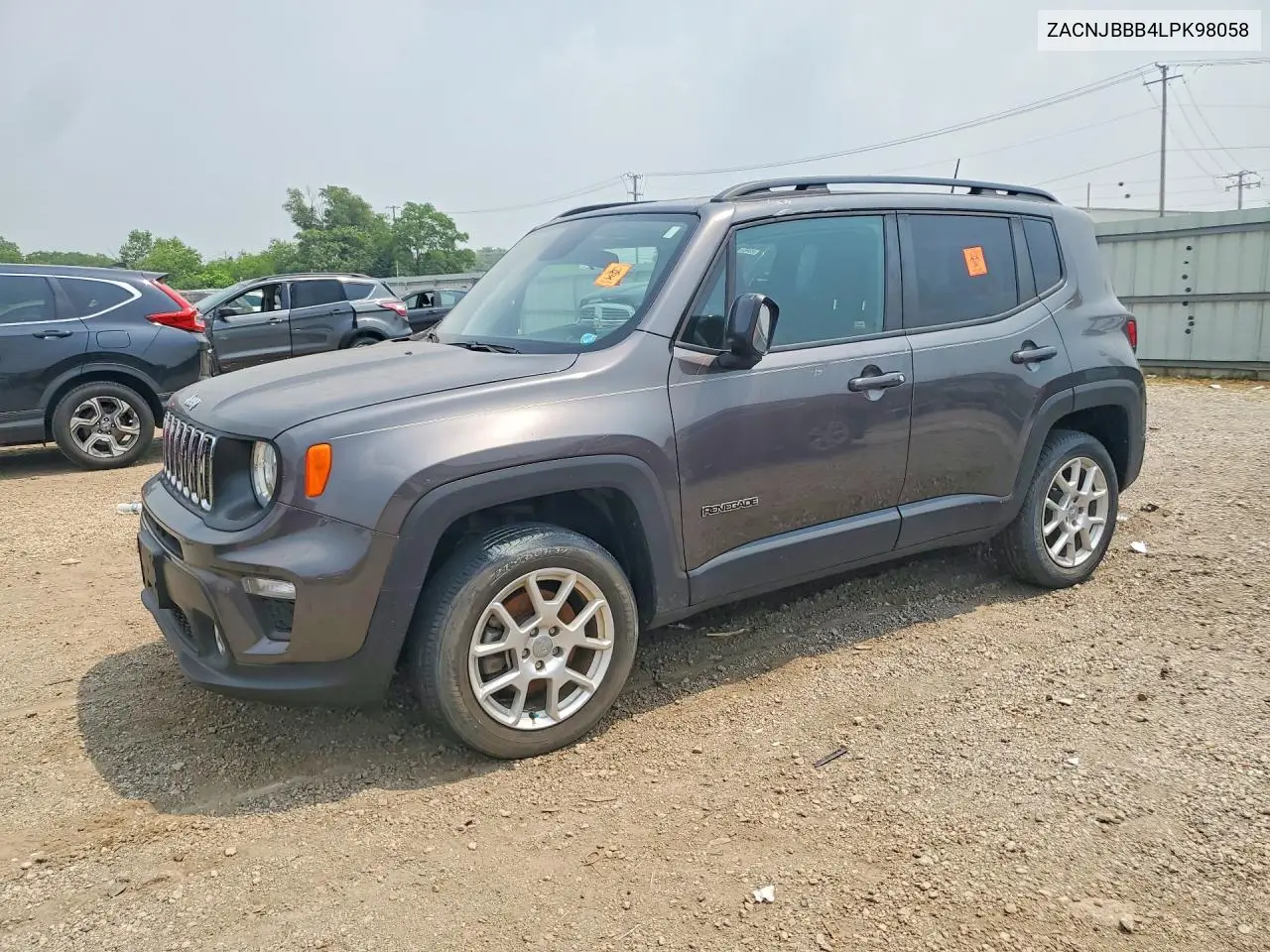 2020 Jeep Renegade Latitude VIN: ZACNJBBB4LPK98058 Lot: 60219116