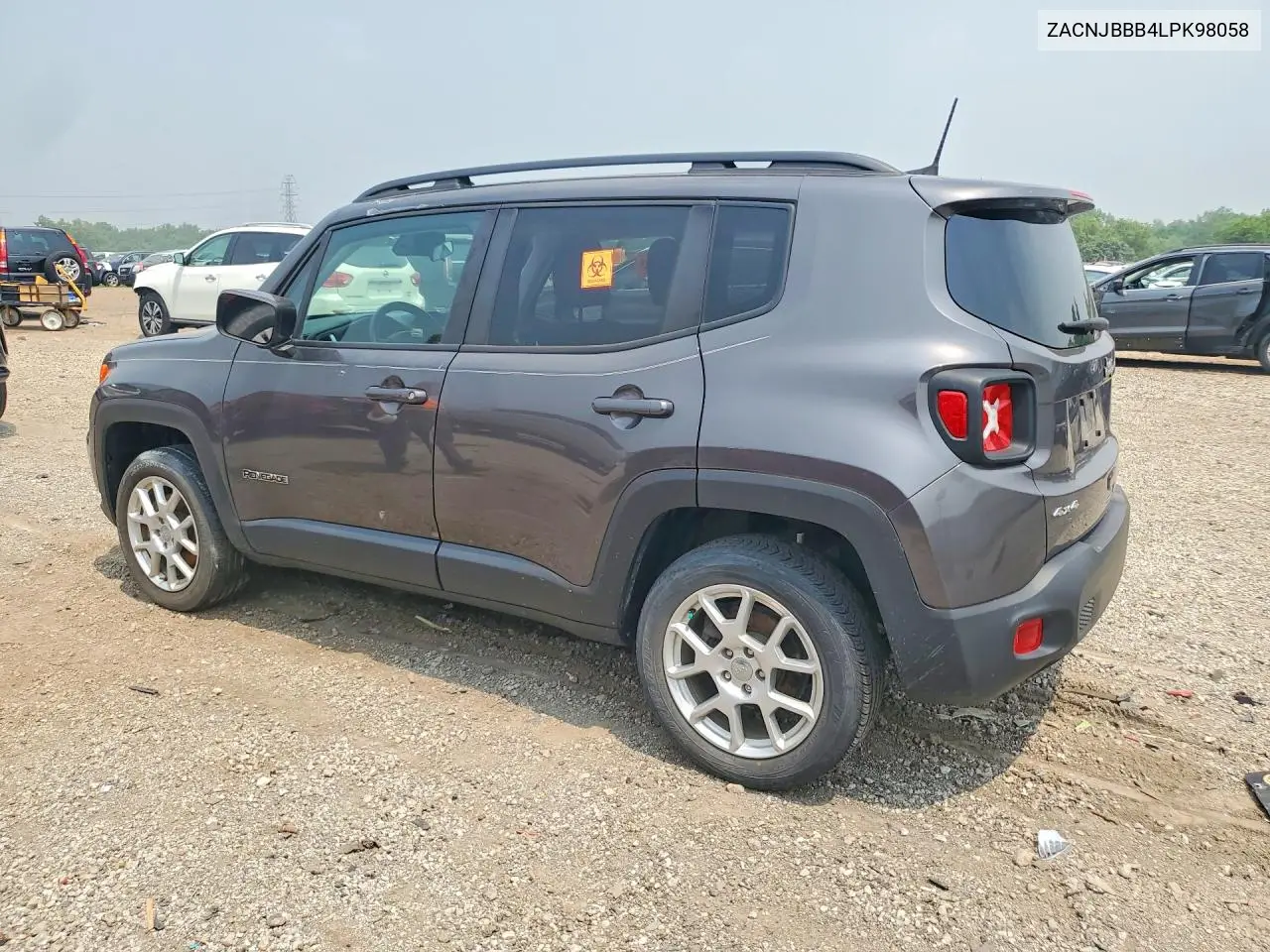 2020 Jeep Renegade Latitude VIN: ZACNJBBB4LPK98058 Lot: 60219116