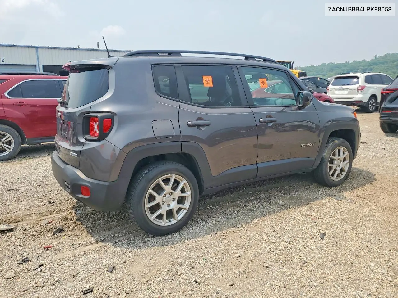 2020 Jeep Renegade Latitude VIN: ZACNJBBB4LPK98058 Lot: 60219116