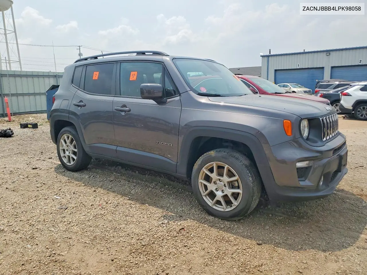 2020 Jeep Renegade Latitude VIN: ZACNJBBB4LPK98058 Lot: 60219116