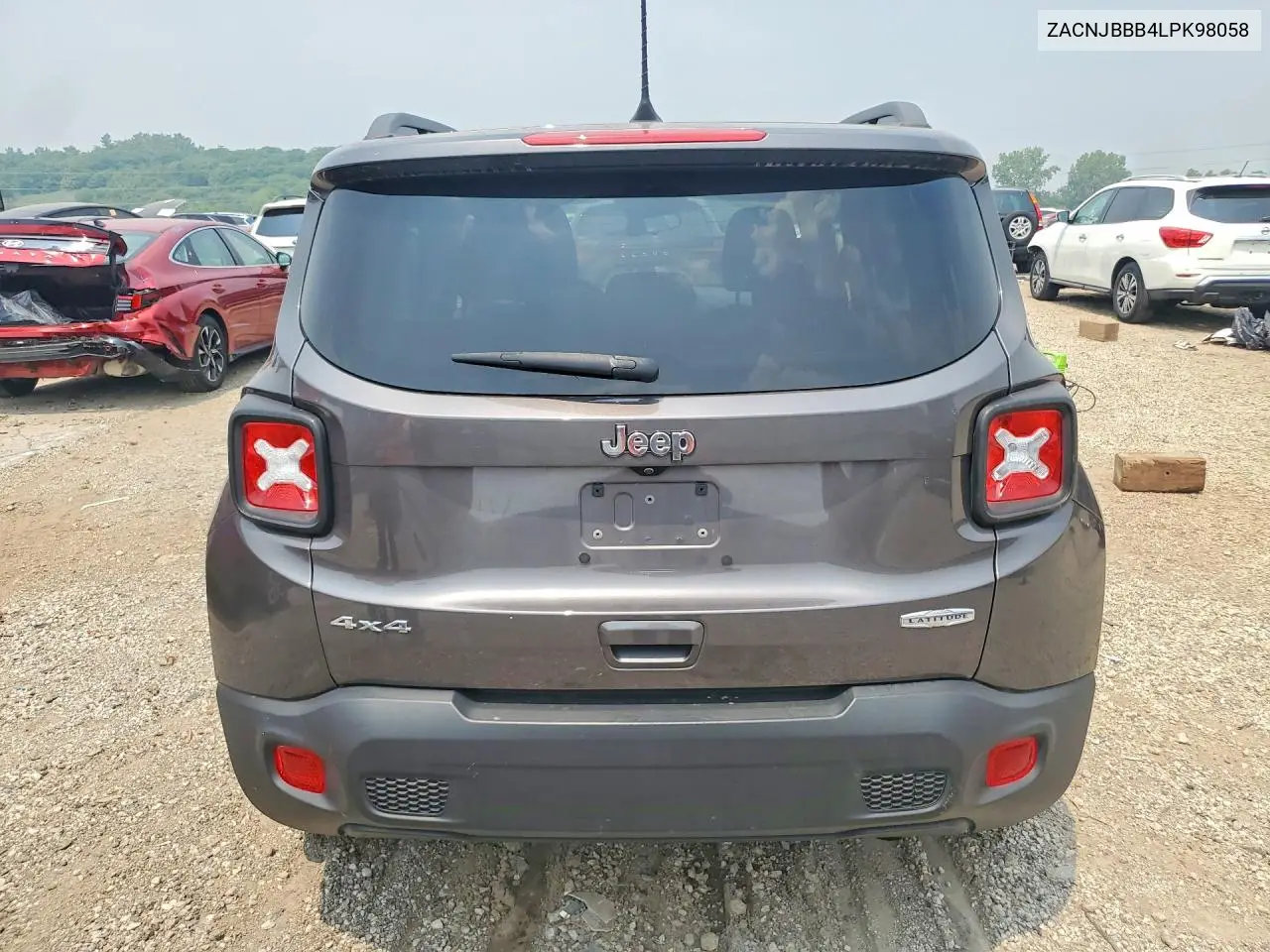 2020 Jeep Renegade Latitude VIN: ZACNJBBB4LPK98058 Lot: 60219116