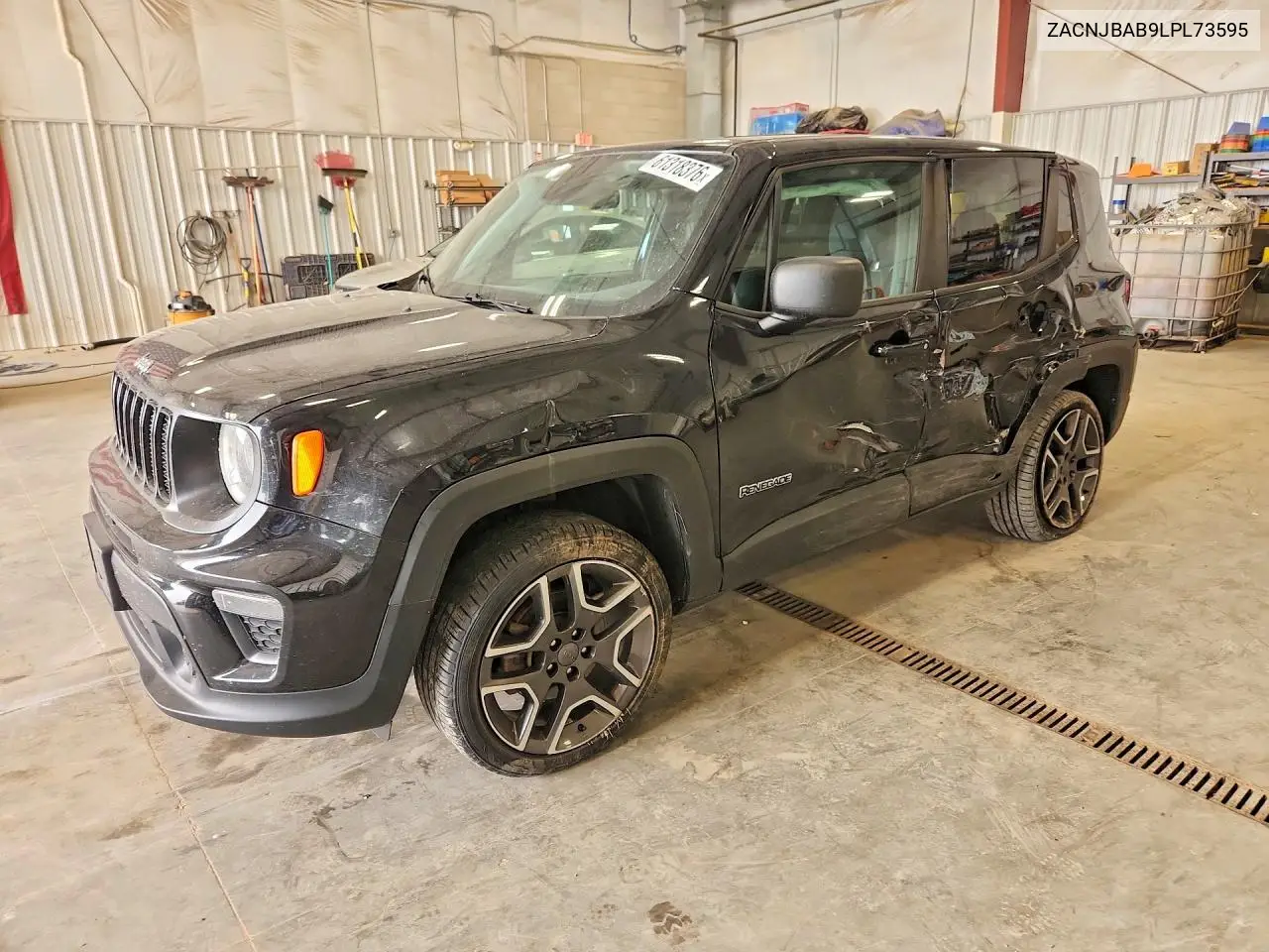 2020 Jeep Renegade Sport VIN: ZACNJBAB9LPL73595 Lot: 61318376
