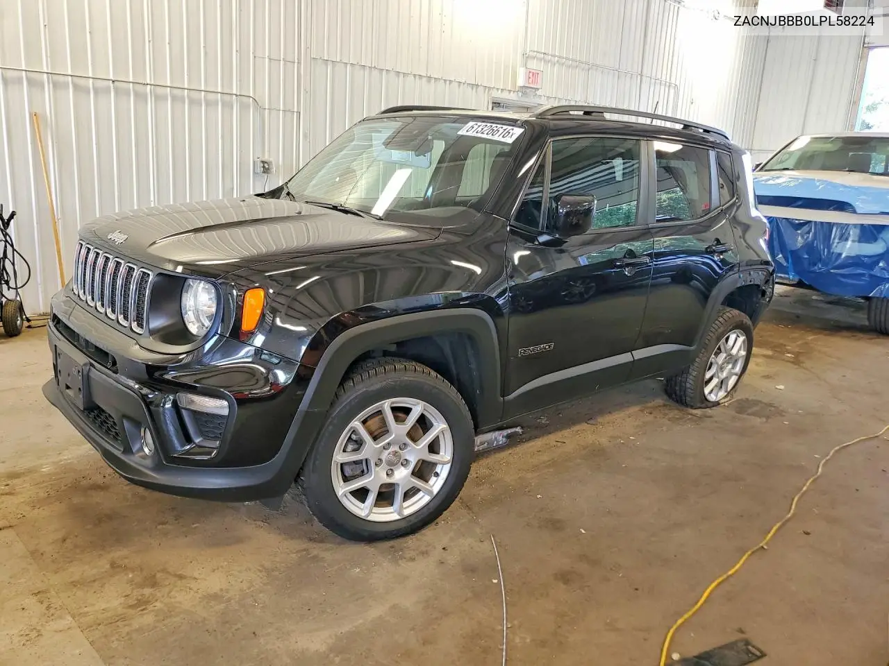 2020 Jeep Renegade Latitude VIN: ZACNJBBB0LPL58224 Lot: 61326616