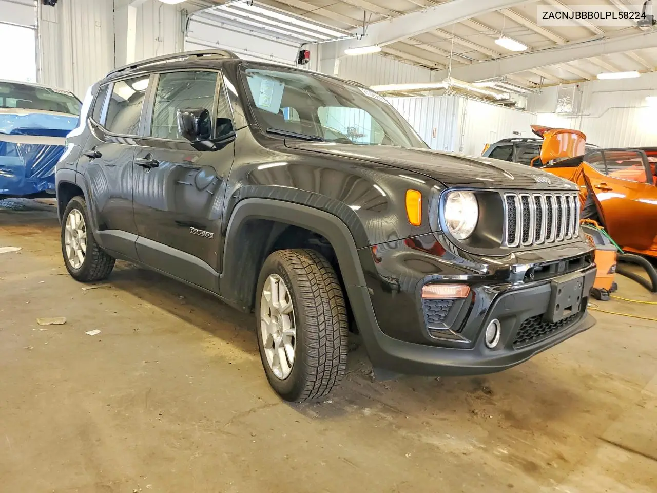 2020 Jeep Renegade Latitude VIN: ZACNJBBB0LPL58224 Lot: 61326616