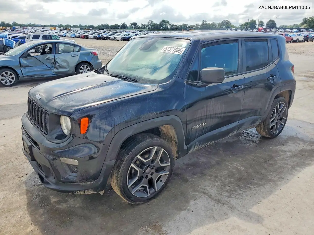 2020 Jeep Renegade Sport VIN: ZACNJBAB0LPM11005 Lot: 61371906