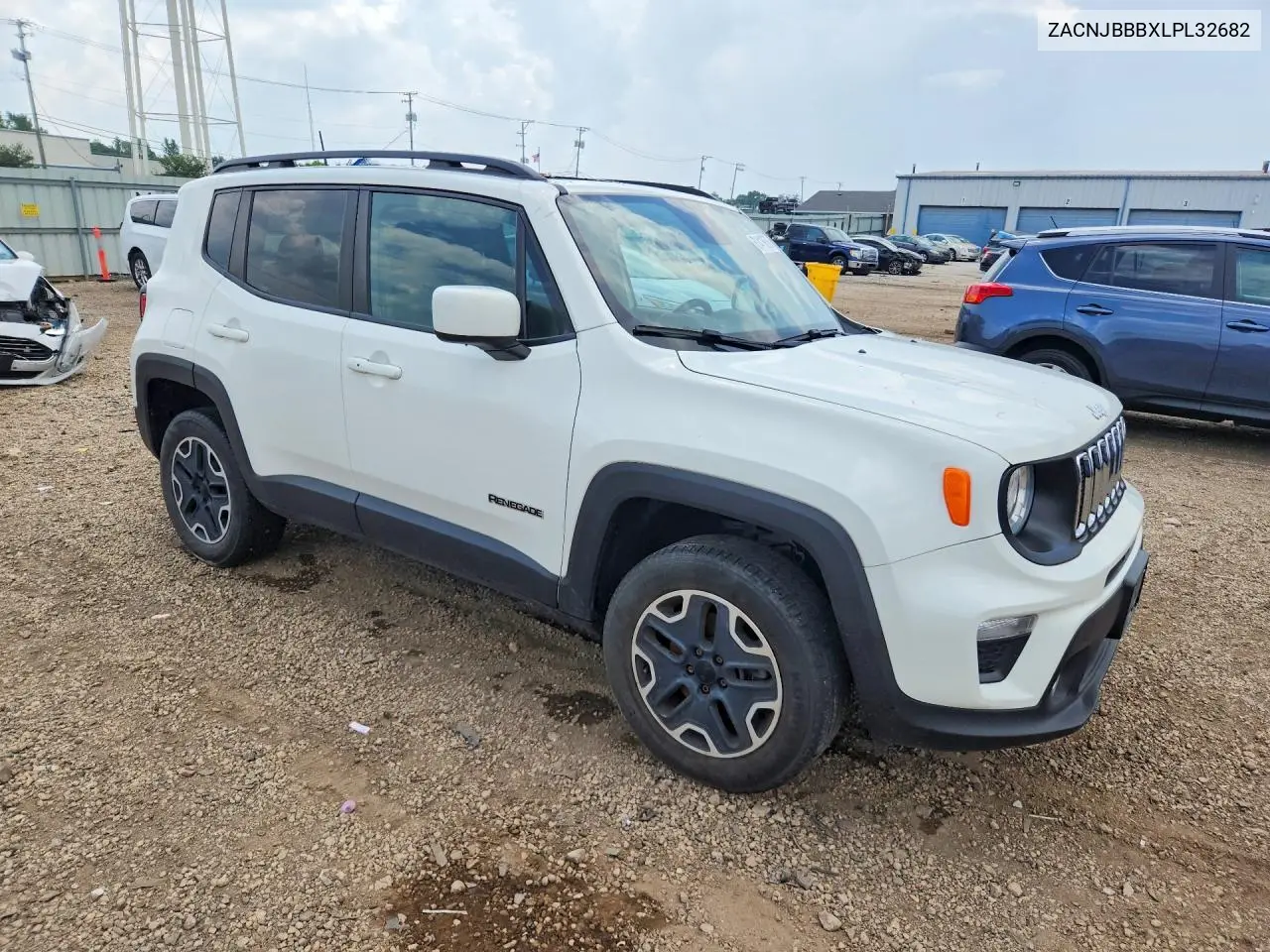 2020 Jeep Renegade Latitude VIN: ZACNJBBBXLPL32682 Lot: 61419676