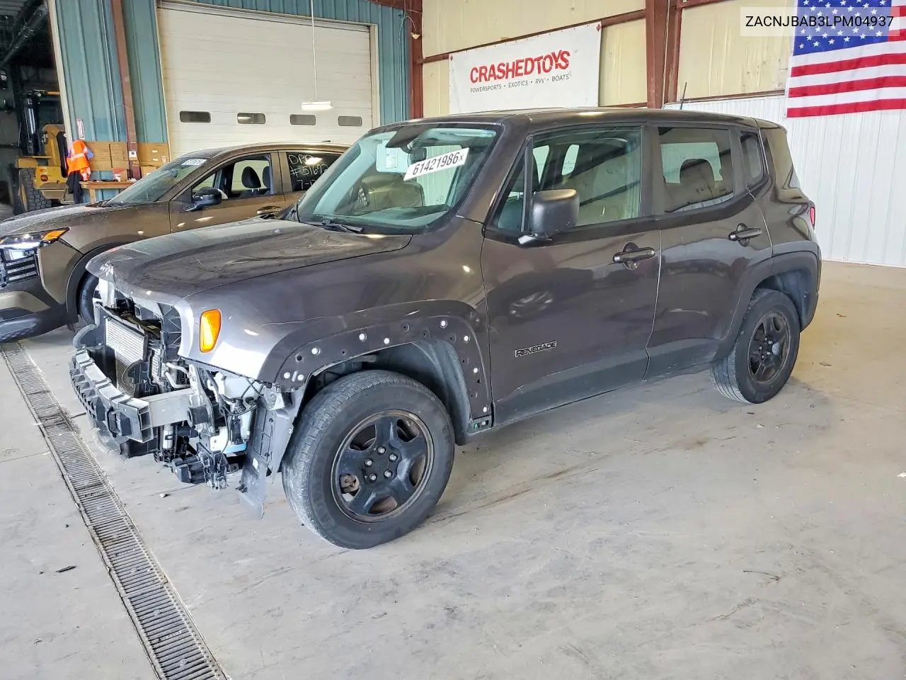 2020 Jeep Renegade Sport VIN: ZACNJBAB3LPM04937 Lot: 61421986