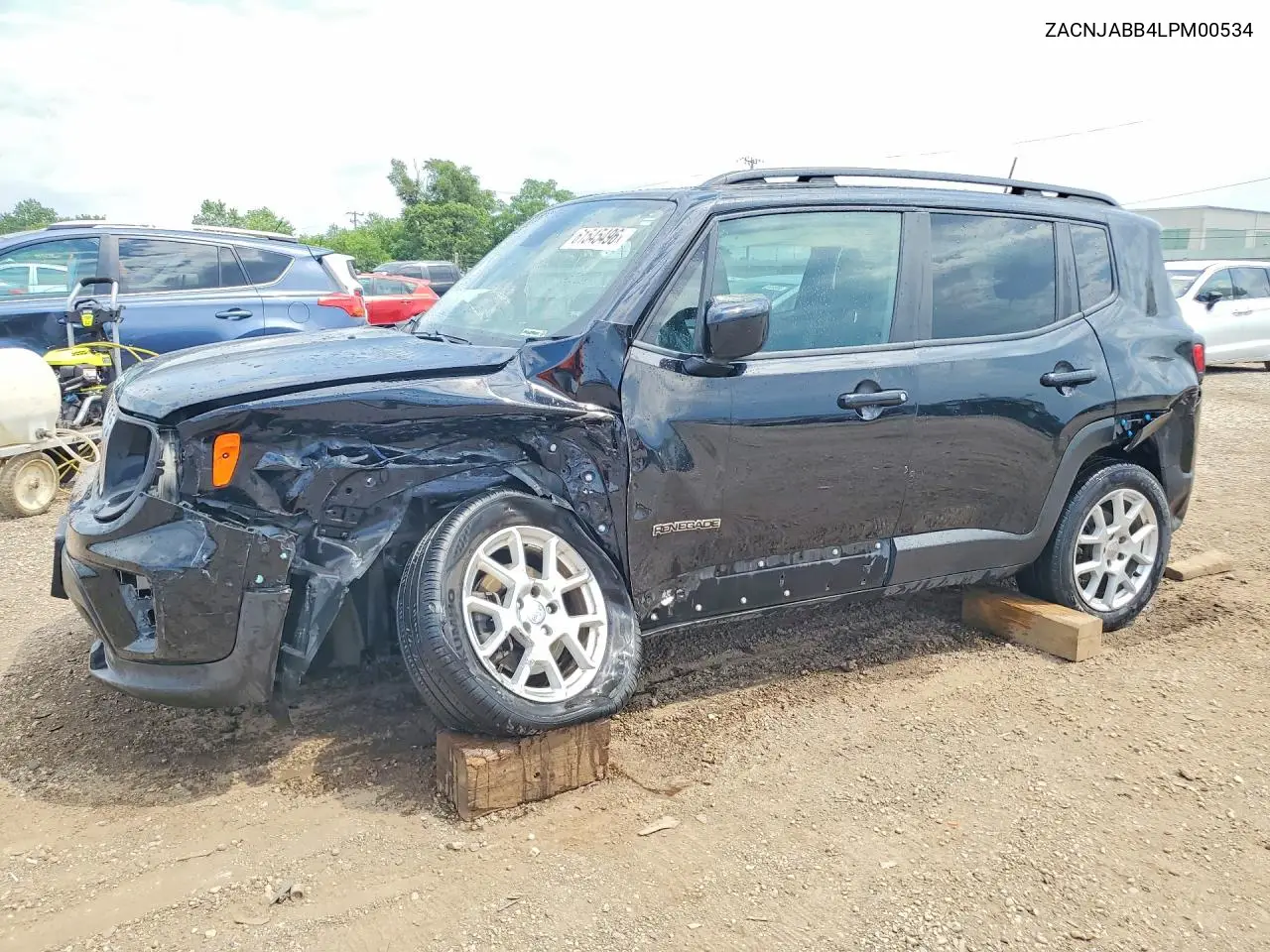2020 Jeep Renegade Latitude VIN: ZACNJABB4LPM00534 Lot: 61545496