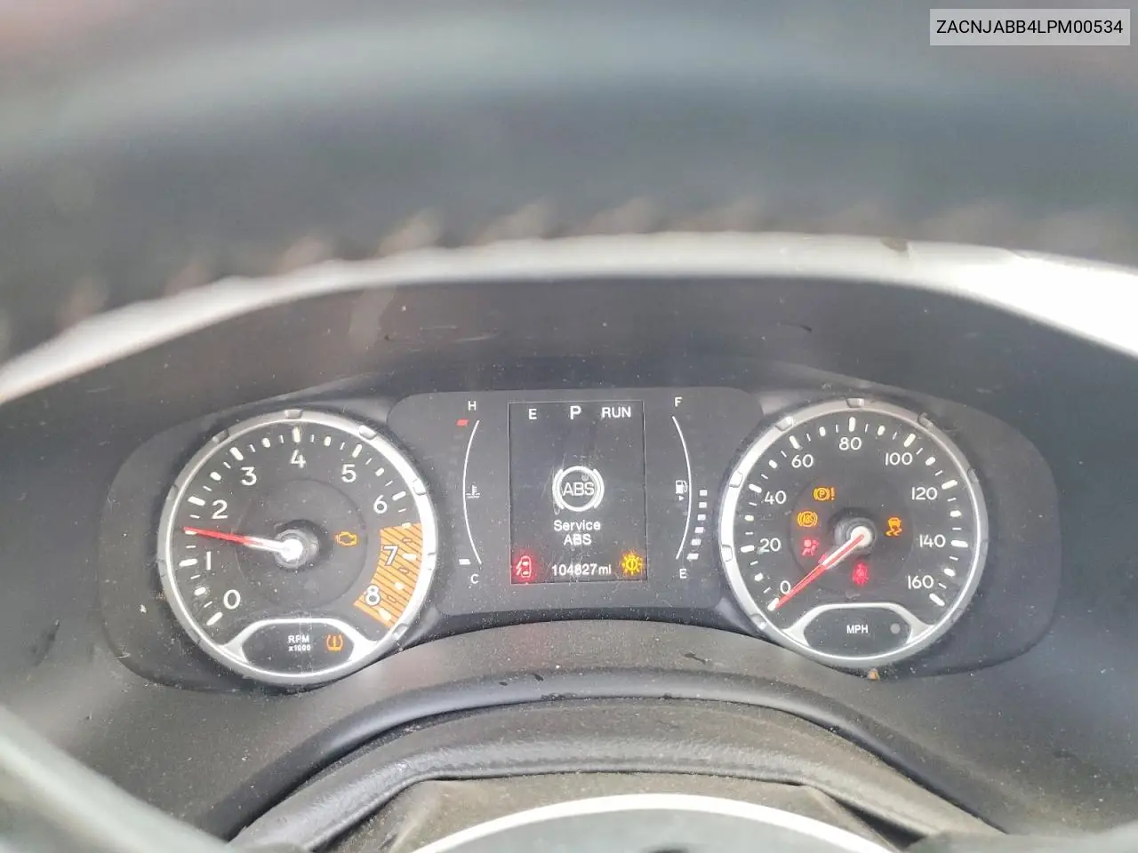 2020 Jeep Renegade Latitude VIN: ZACNJABB4LPM00534 Lot: 61545496