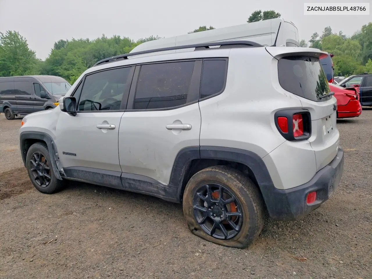 2020 Jeep Renegade Latitude VIN: ZACNJABB5LPL48766 Lot: 61554156