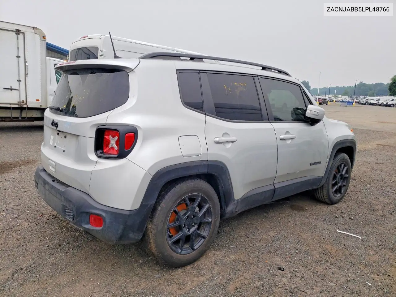 2020 Jeep Renegade Latitude VIN: ZACNJABB5LPL48766 Lot: 61554156