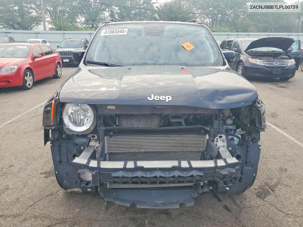 2020 Jeep Renegade Latitude VIN: ZACNJBBB7LPL00739 Lot: 61565546