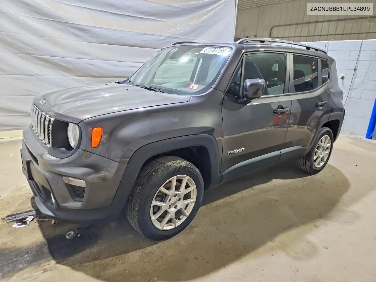 2020 Jeep Renegade Latitude VIN: ZACNJBBB1LPL34899 Lot: 61730756