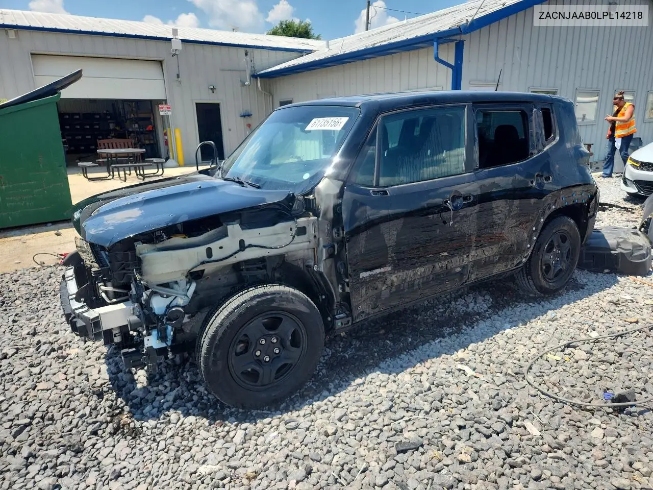 2020 Jeep Renegade Sport VIN: ZACNJAAB0LPL14218 Lot: 61735156