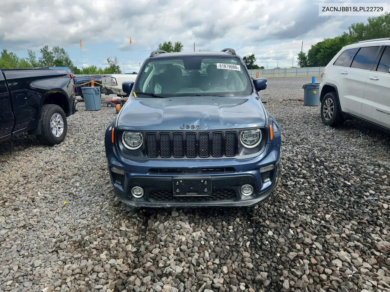 2020 Jeep Renegade Latitude VIN: ZACNJBB15LPL22729 Lot: 61879086