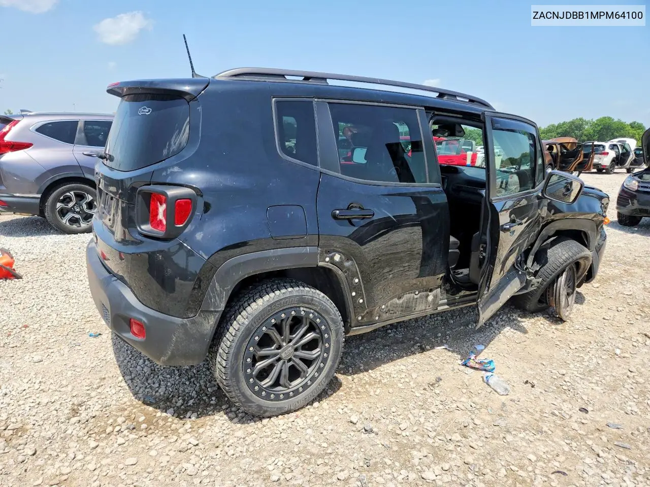 2021 Jeep Renegade Latitude VIN: ZACNJDBB1MPM64100 Lot: 41633606