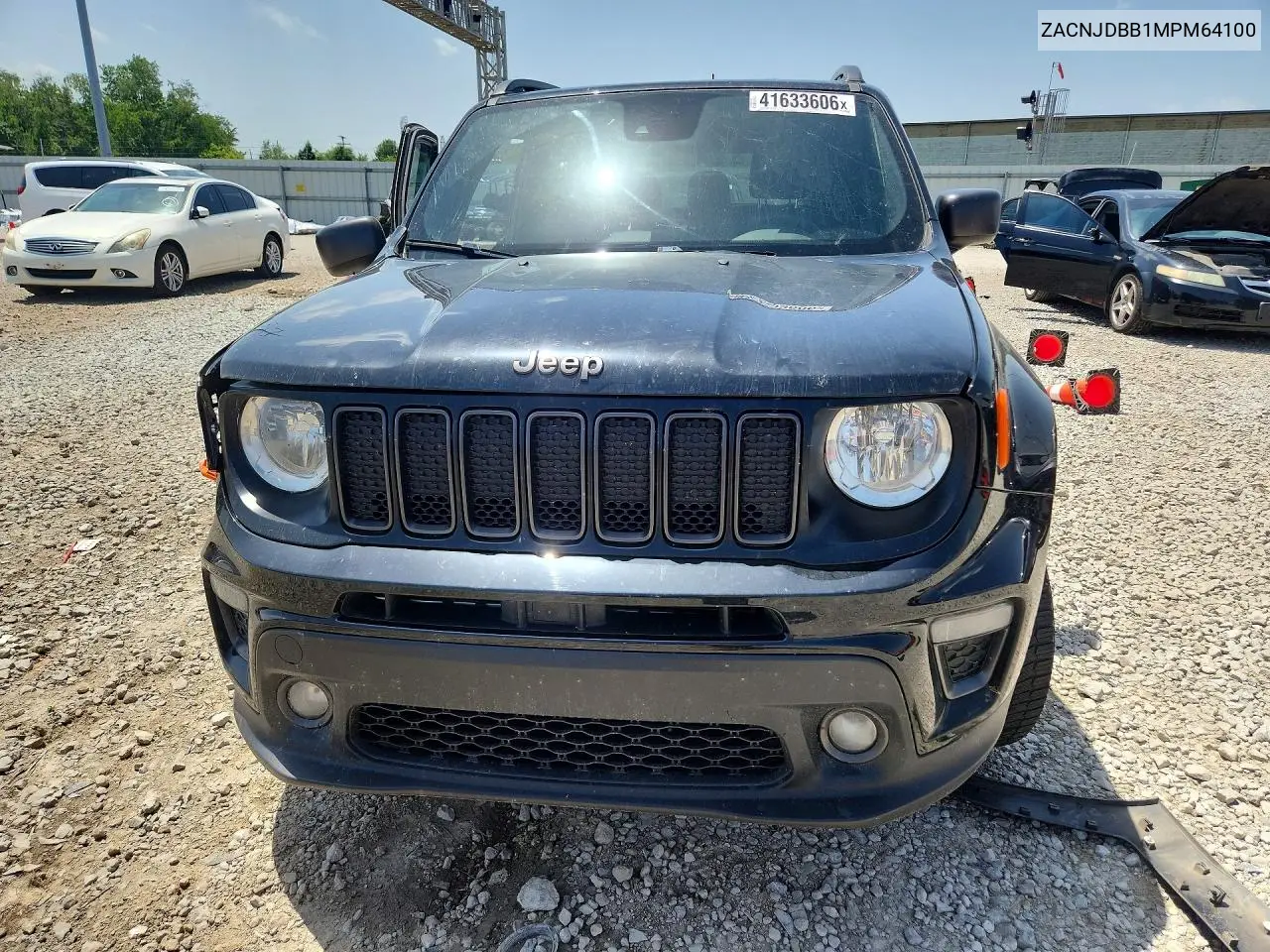 2021 Jeep Renegade Latitude VIN: ZACNJDBB1MPM64100 Lot: 41633606