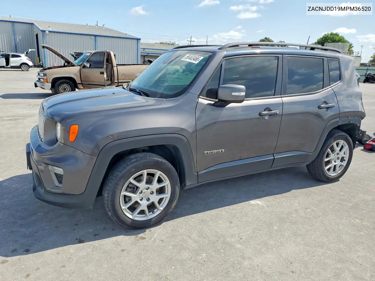 2021 Jeep Renegade Limited VIN: ZACNJDD19MPM36520 Lot: 56463466