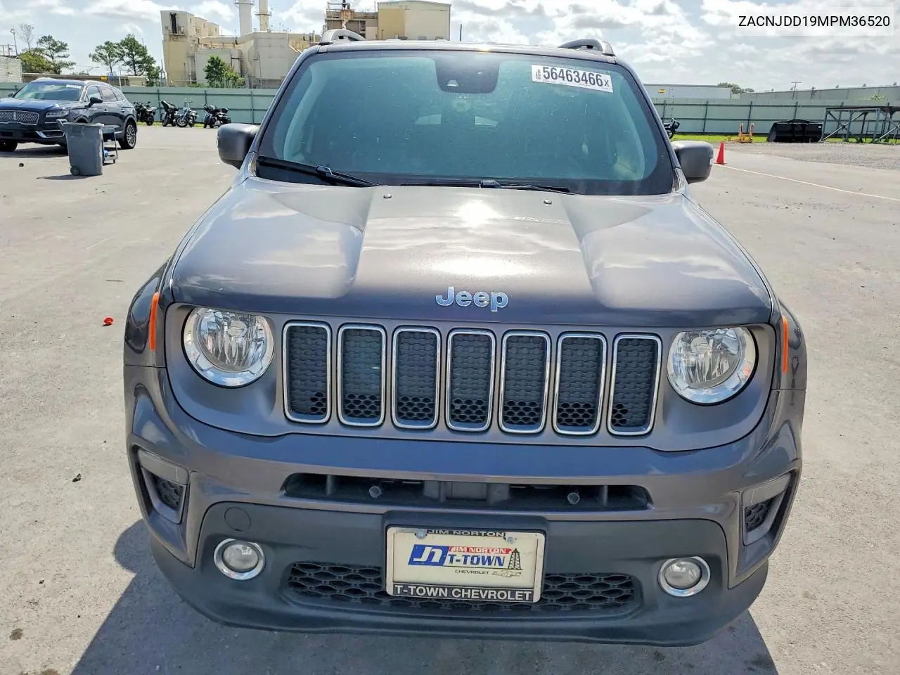 2021 Jeep Renegade Limited VIN: ZACNJDD19MPM36520 Lot: 56463466