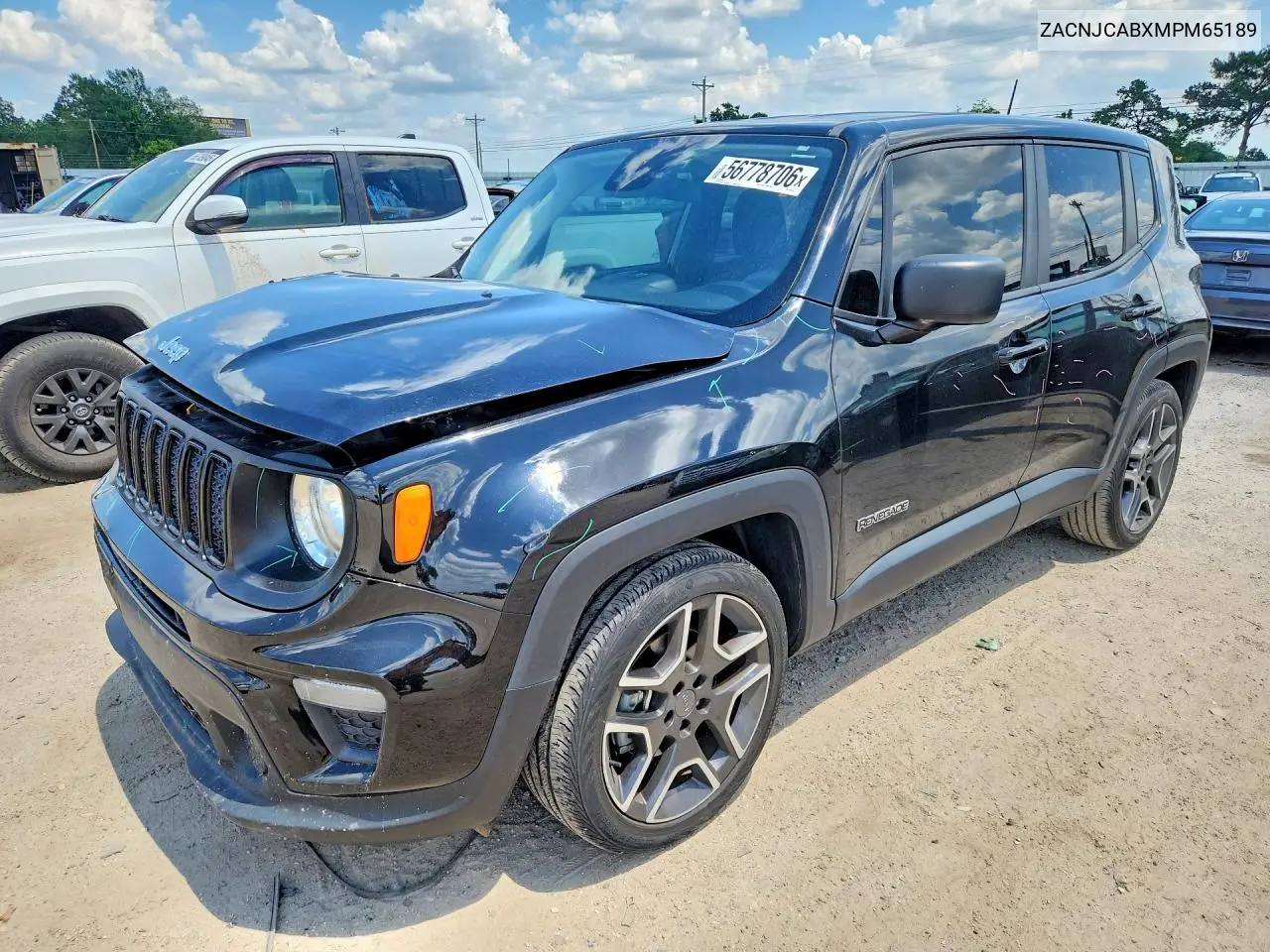 2021 Jeep Renegade Sport VIN: ZACNJCABXMPM65189 Lot: 56778706
