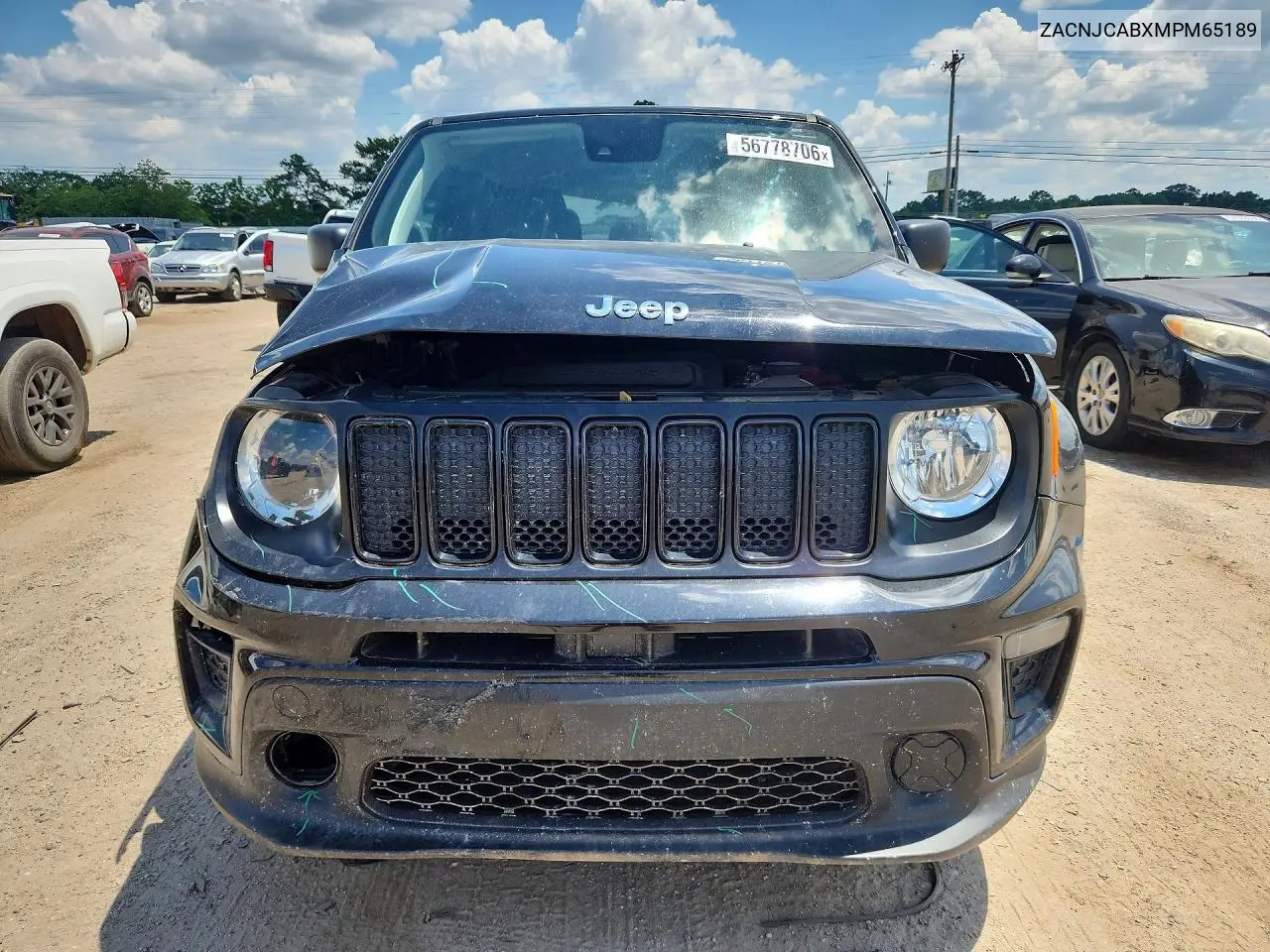 2021 Jeep Renegade Sport VIN: ZACNJCABXMPM65189 Lot: 56778706