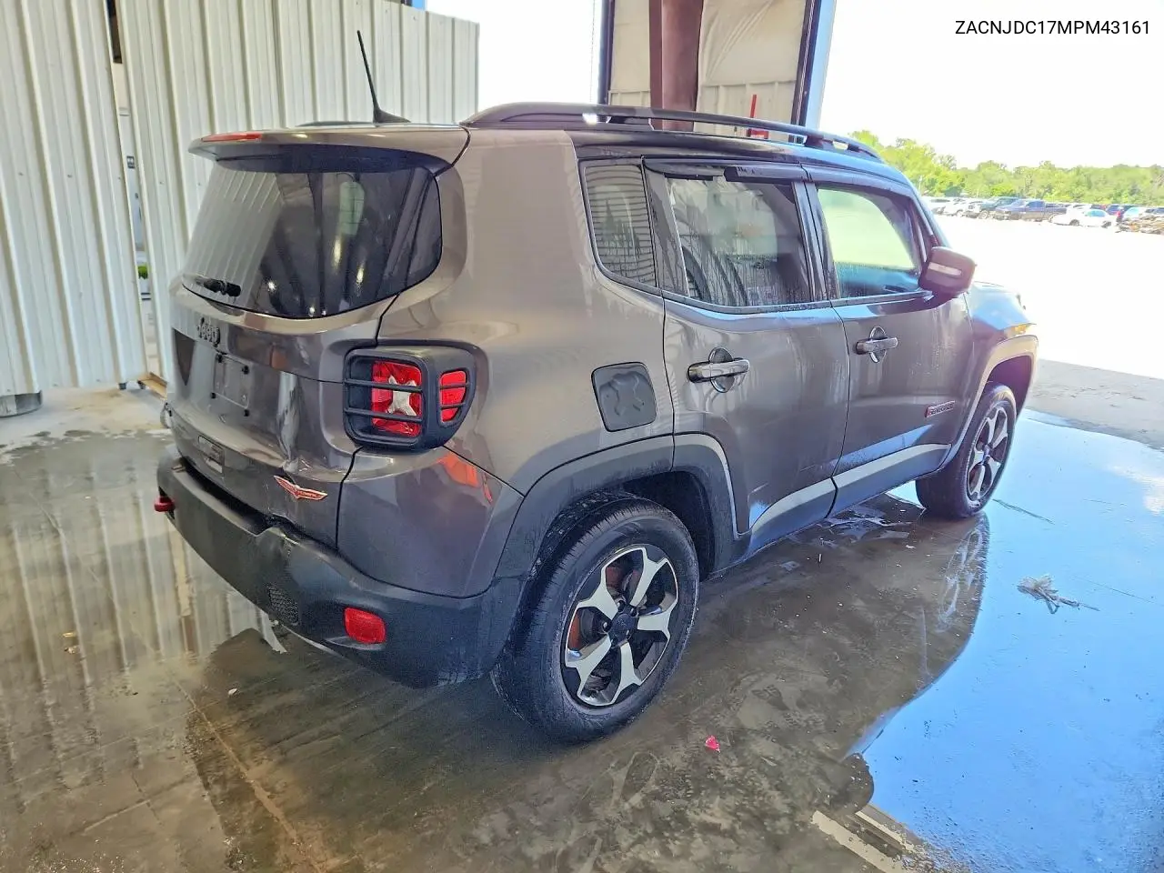 2021 Jeep Renegade Trailhawk VIN: ZACNJDC17MPM43161 Lot: 56861866